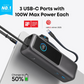 Portable Charger with Built-in Cable