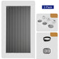 No-Drill Magnetic Accordion Door Curtain