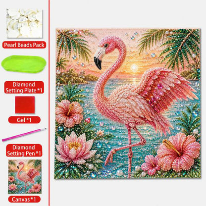 DIY Animal Pearl Art Kit Textured Bead Painting