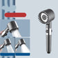 High Pressure Filtered Shower Head with Massage Brush