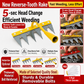 🔥 Multi-Functional Garden Hoe & Weeding Tool with Detachable 8-Tine Rake – Heavy-Duty Soil Cultivator, Grass Rake & Field Tiller