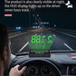 HUD Vehicle GPS Digital Speedometer